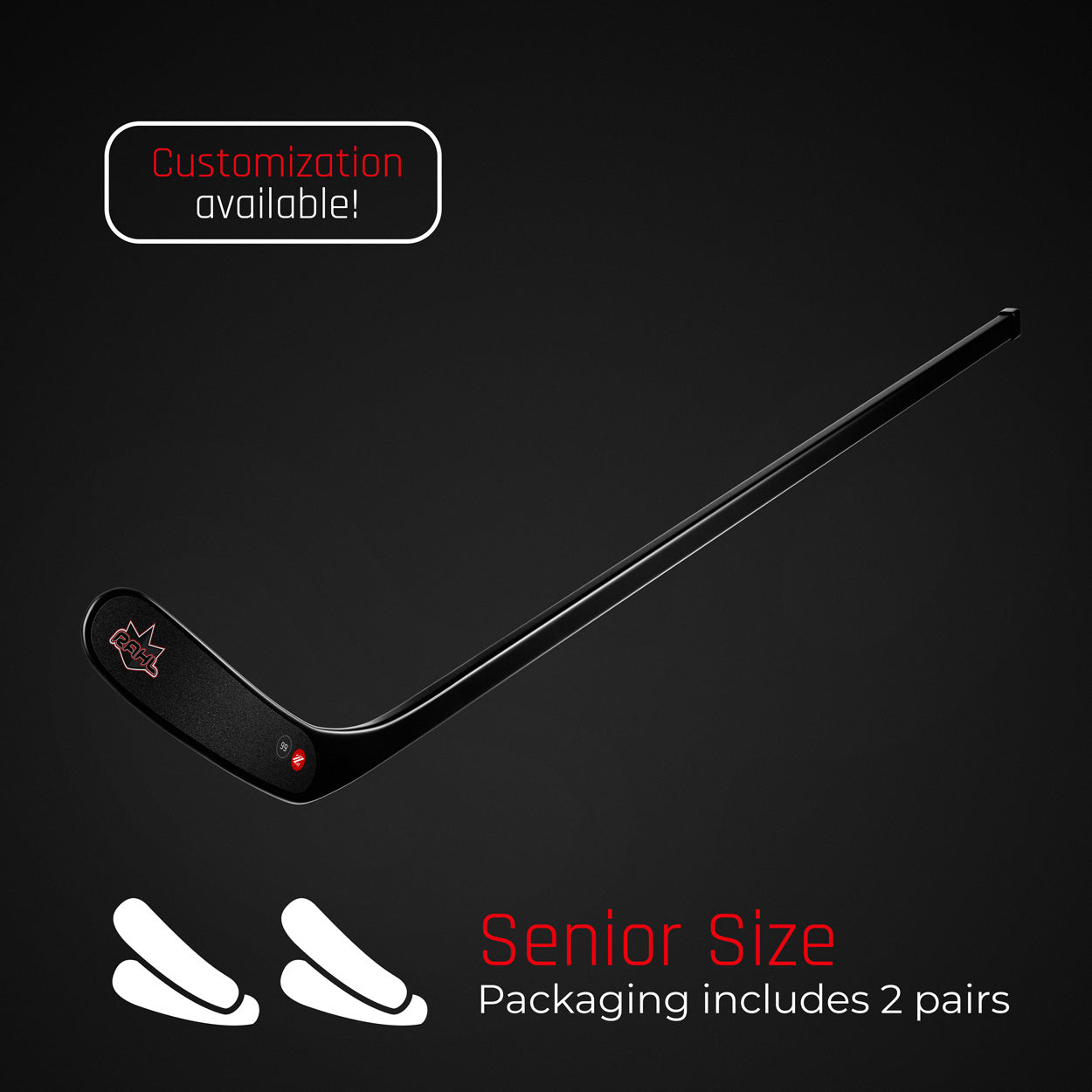 Rezztek® Doublepack Player RAHL Edition Senior - Black